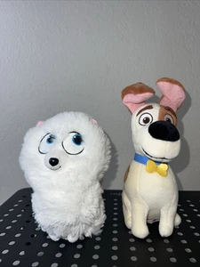 TY The Secret Life of Pets Plüschhunde-Max and Gidget 6 Zoll niedliche makellose Mängel - Bild 1 von 6