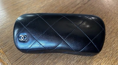 Chanel Black Quilted Eyeglasses/Sunglasses Case( Case Only) - Image 1 of 4
