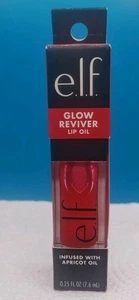 e.l.f. Glow Reviver Lip Oil Red Delicious .25 fl. oz. - Picture 1 of 6