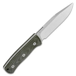 QSP Knives Bison Fixed Blade 134-C Messer D2 Halbstahl & Green Micarta - Bild 1 von 4