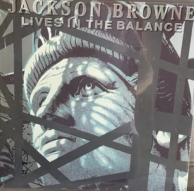 Jackson Browne-Lives In The Balance-Asylum 96 04571-Ex. Condition CANADA Pres. - Image 1 of 4