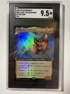 Loot, the Pathfinder Borderless Aetherdrift Foil SGC 9.5 MINT+ - Bild 1 von 3