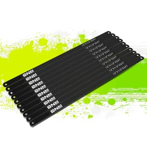 10Pz 12" Acciaio Alto Carbonio Lame Seghetto Angoli di Taglio Asta Trapano Tubo Condotto - Foto 1 di 5