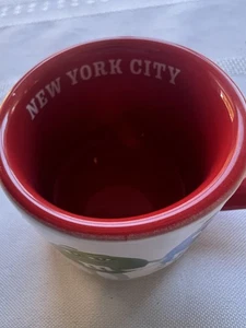 NEW YORK KERAMIK M & M SCHNAPSGLAS/BECHER 2 UNZEN - Bild 1 von 5