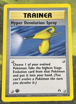 1st Edition Hyper Devolution Spray 73/75 - Neo Discovery - Near Mint - Image 1 of 2
