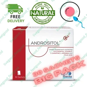 Suplemento de Andrositol PACK GRANDE 30 Sobres Apoyo a la Salud Reproductiva Masculina - Imagen 1 de 14