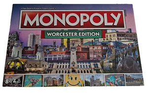 Monopoly Worcester Usa Edition oggetti inutilizzati ancora sigillati all'interno - Foto 1 di 4