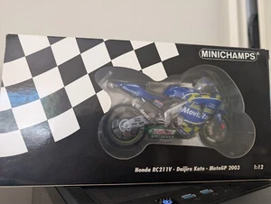 Minichamps Daijiro Kato Honda RC211V MotoGP 2003 1/12 - Picture 1 of 1