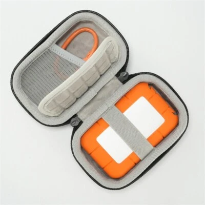 Shockproof Storage Case Carry Box Cover Bag Holder For LaCie Rugged Mini SSD - Image 1 of 4