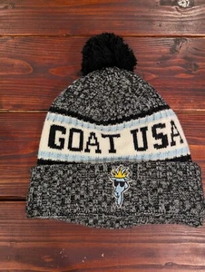GOAT USA OG Wintermütze Erwachsene Einheitsgröße grau & weiß - Bild 1 von 4