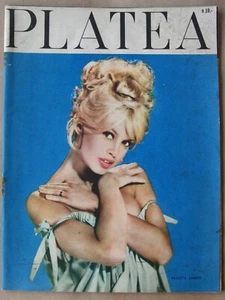RIVISTA ARGENTINA BRIGITTE BARDOT Platea 1960 top rara - Foto 1 di 4