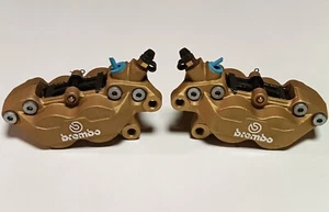 Pinze freno anteriori Brembo P4 30/34 interasse 40 mm - Nuove con pastiglie - Foto 1 di 6