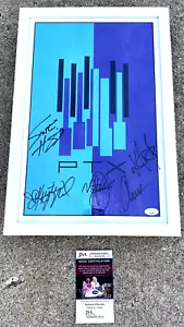 PENTATONIX Band SIGNED 11x17 Poster JSA COA - Picture 1 of 2