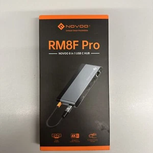 NOVOO RM8F Pro Docking Station – Vielseitige Anschlussmöglichkeiten - NEU - Bild 1 von 2