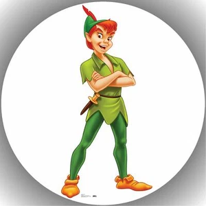 Ostia per torta compleanno festa immagine torta fondente - cialda Peter Pan P11 - Foto 1 di 1