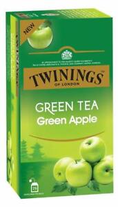 Twinings Green Tea, Green Apple 25 Tea Bags