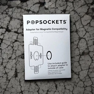 Popsockets Magnetic Adapter Ring - BLACK - Photo 1 sur 3