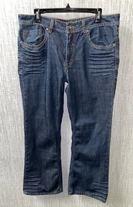 Buffalo Jeans Mens Blue Denim Zip Fly Jeans Size 34(Actual 36 X 29) - Picture 1 of 5