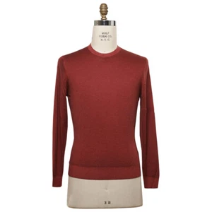 NEW KITON SWEATER CREWNECK CASHMERE SILK SIZE 38 US 48 EU S S21M347 - Picture 1 of 5