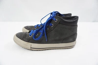 Converse Chuck Taylor All Star Usado 6 Y Alto Top Gamuza Casi Negro-Azul 665161C Foto 1 de 4