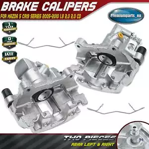2x Brake Calipers w/ Bracket Rear for Mazda 5 CR19 2005-2010 1.8 2.0 CCY92671X - Picture 1 of 10