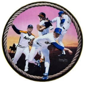 Sports Impressions Nolan Ryan "Last Round Up" Collector Plate. - Picture 1 of 4
