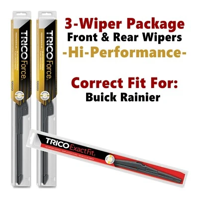 Wipers 3-pk Hi-Performance fits Buick Rainier 25220x2/12E - Изображение 1 из 4
