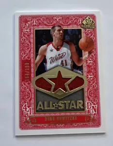 2007/08 UD SP GAME USED DIRK NOWITZKI ALL STAR WORN JERSEY SP #/199 ! - Picture 1 of 2