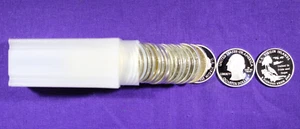 2009-S Full Roll silver proof quarter U.S Virgin Islands Territory Quarters. - Picture 1 of 5