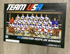 1980 USA Olympic Hockey Team PHOTO Miracle On Ice, United States 11x17 Poster - Picture 1 of 1