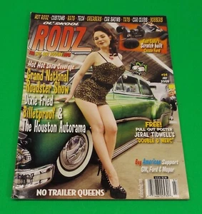 Ol' Skool Rodz #34 July 2009 Hot Rod Car Culture Magazine G.N. Roadster Show - Picture 1 of 1