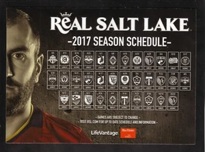 Real Salt Lake 2017 Magnet Schedule MLS - Picture 1 of 1