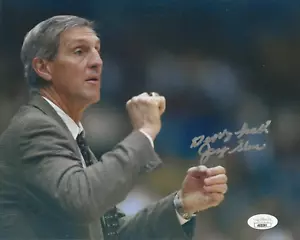 Jerry Sloan ECHTE handsignierte Foto #2 JSA COA signiert NBA Utah Jazz Coach - Bild 1 von 2