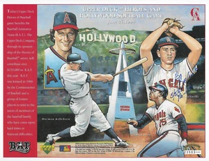 Autographed Signed BO BELINSKY Los Angeles Angels 1994 Upper Deck Photo w/COA - Picture 1 of 1