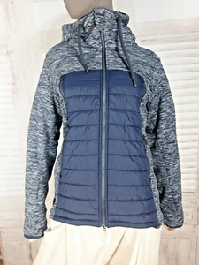 Alife&Kickin Damen Fleecejacke Kapuze Übergang-Jacke warmer Materialmix L/38 - Bild 1 von 4