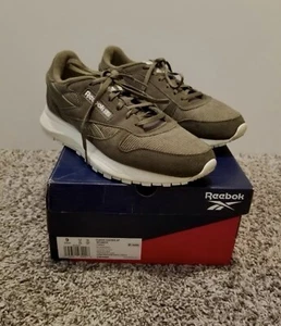 Taglia 9 - Reebok Classic Pelle SP Verde Esercito Donna - Foto 1 di 8