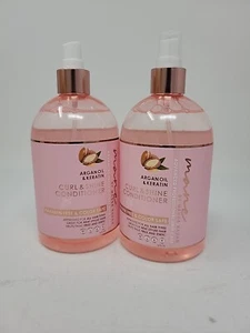 2x Mane Manna Kadar Argan Oil Keratin Curl & Shine Conditioner Paraben Free C16 - Picture 1 of 1