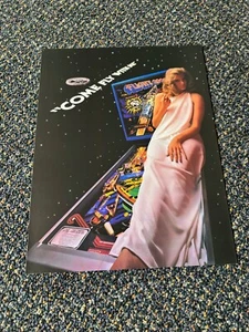1980 STERN FLIGHT 2000 PINBALL PROMO FLYER NEW UNCIRCULATED - Picture 1 of 2