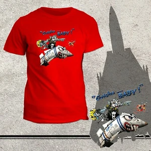 T-Shirt F-14 TOMCAT Gotcha Baby TOPGUN MIG - Picture 1 of 19