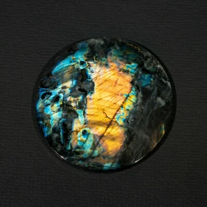 54x30mm Espectrolite Labradorita Multicolor Flash Piedra Natural Cabujón, Finlandia - Imagen 1 de 12