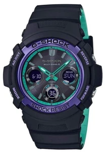 CASIO G-SHOCK AWG-M100SBL-1AJF Solar Radio Men's Watch 2019 Multiband 6 New_JP - Picture 1 of 4