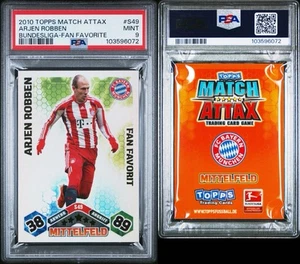 2010 TOPPS MATCH ATTAX BUNDESLIGA #S49 ARJEN ROBBEN BUNDESLIGA-FAN FAVORITE - Picture 1 of 1