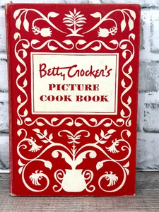 Vintage 1950 Betty Crocker's Picture Cook Book 1st Edition 8th Printing - Imagen 1 de 11