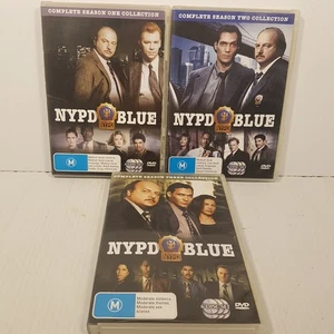 NYPD Blue: series 1-3 (18xDvd, Region 4 PAL) David Caruso Jimmy Smits - Picture 1 of 6