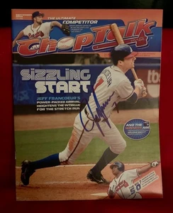 Jeff Francoeur Signed ChopTalk Magazine September 2005 Atlanta Braves Autograph - Picture 1 of 1
