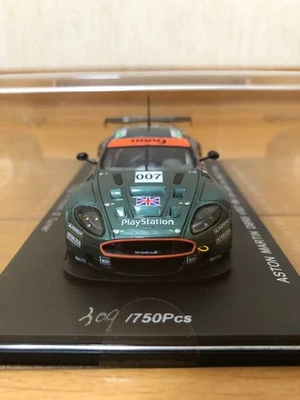 Modellino auto Aston Martin DBR9 #007 scala 1/43 Spark da collezione - Immagine 1 di 4