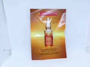 CLARINS Double Serum Complete Age Defying Concentrate~0.9 mL/ 0.03 FL.OZ.~SAMPLE - Picture 1 of 2