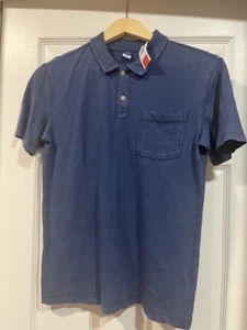 Kids Classic Old Navy - Navy Blue Polo Shirt with Chest Pocket (Size XL - 14/16) - Picture 1 of 12