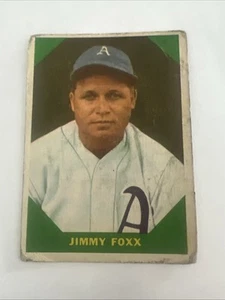 1960 FLEER BASEBALL GREATS JIMMIE FOXX #53 ALL-TIME GREAT HOF - Picture 1 of 4