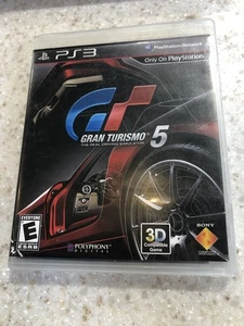 GRAN TURISMO 5 PLAYSTATION 3 THREE GAME PLAY STATION PS3 SONY COMPLETE NES HQ - Picture 1 of 2